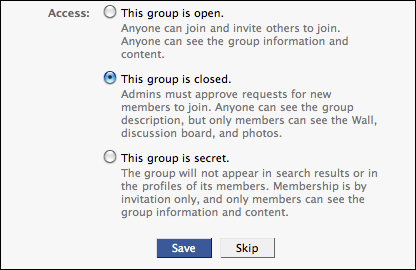 facebook create a new group 3