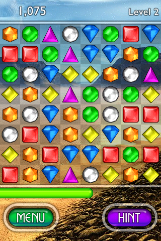 iphone popcap bejeweled