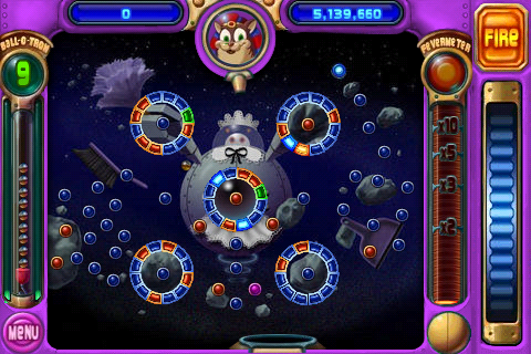 iphone popcap peggle