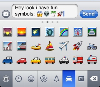 iphone sms example emoji 2