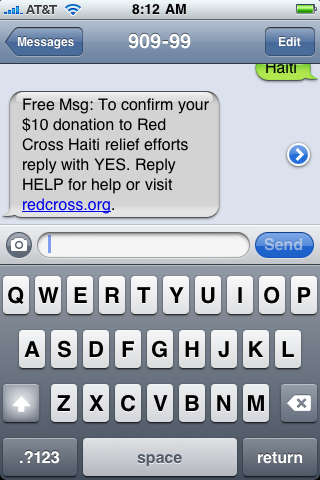 iphone text txt message haiti 7