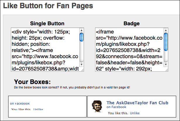 facebook like button generator 4