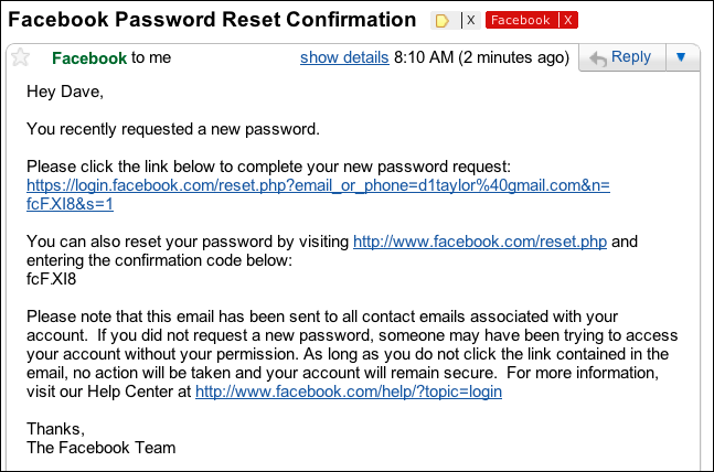 I Forgot My Facebook Password Now What Ask Dave Taylor