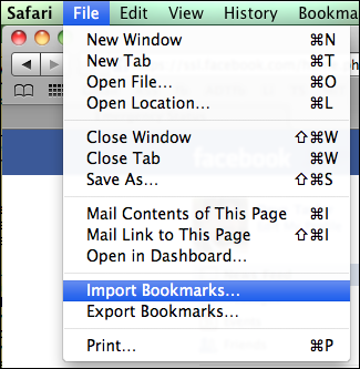 copy bookmarks from safari to firefox