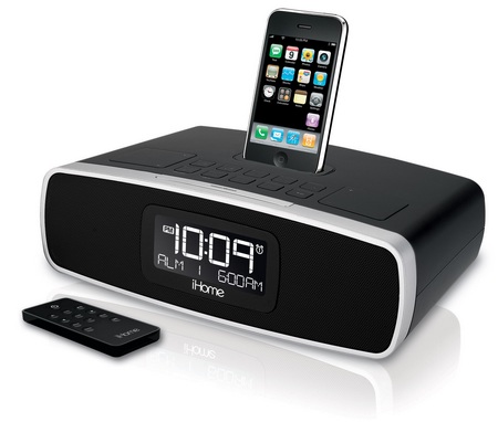 ihome ip90 ipod iphone clock radio