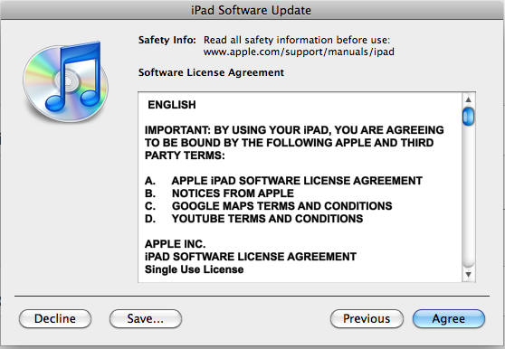 ipad firmware