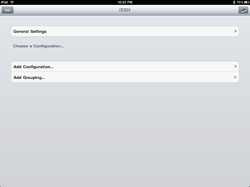 ipad issh telnet 1