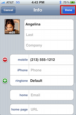 iphone assign contact photo 92