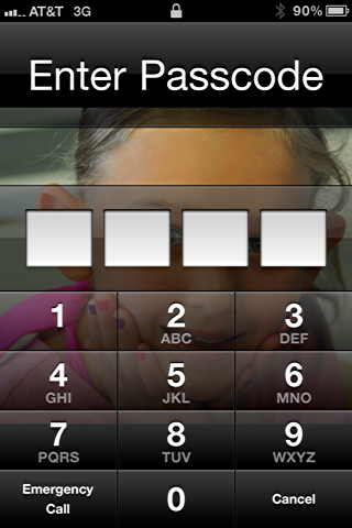 iphone remote lock activated