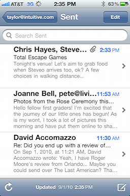 iphone sent mail messages 4