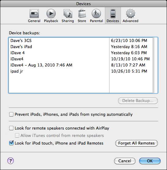 itunes enable airplay 1