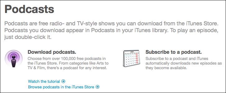 itunes subscribe podcast 2