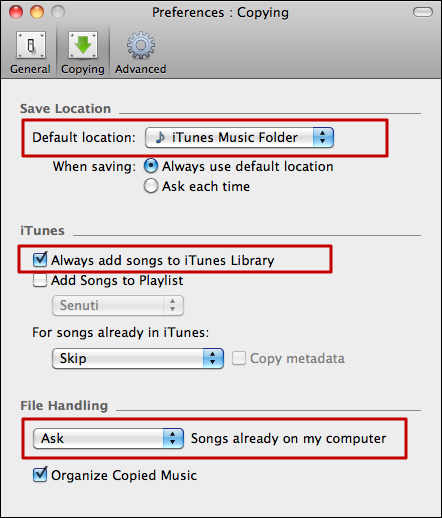 mac copy music ipod iphone itunes 5