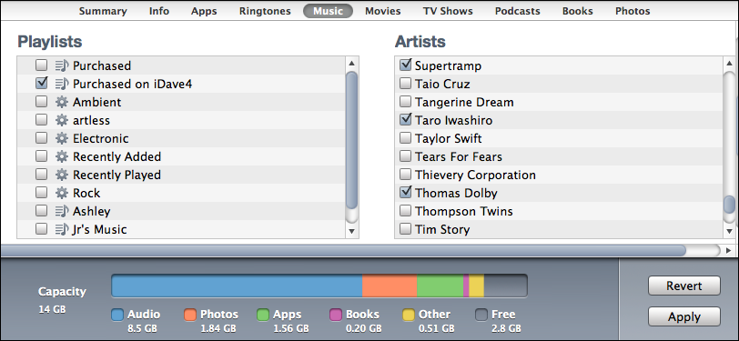 mac copy music ipod iphone itunes 7