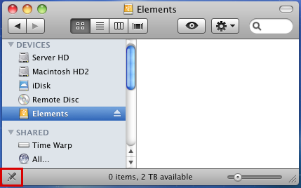 mac external drive read only