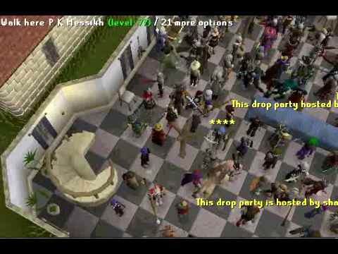 runescape falador party room drop party