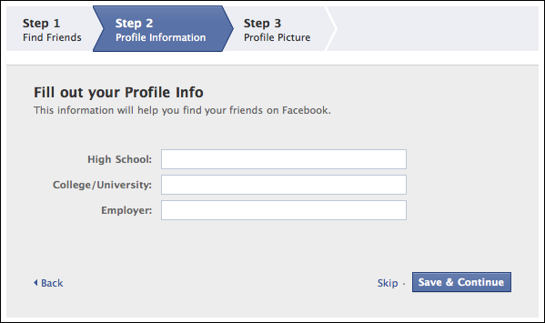 sign up new facebook account 5
