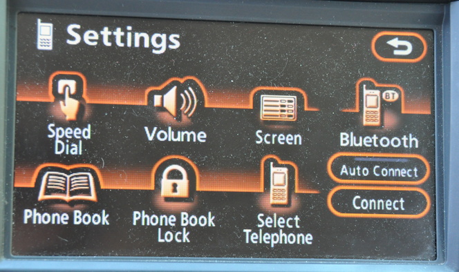 toyota gps nav system bluetooth pairing 3