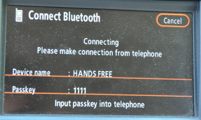 toyota gps nav system bluetooth pairing 5