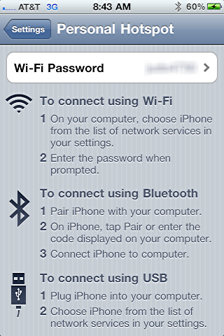 iphone usb personal hotspot 2