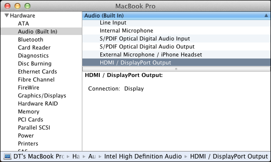 mac hdmi audio out 5