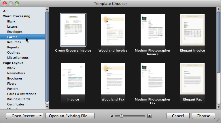 Templates For Pages 5.3 New On Mac OS X High Sierra 10.13 Download From Torrent Tpb Mac-iworks-pages-invoice-3