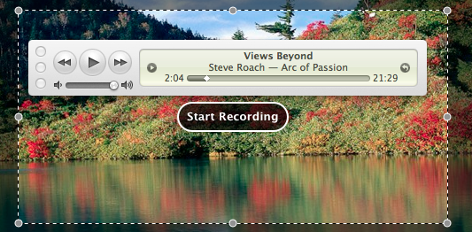 quicktime record screen with sound