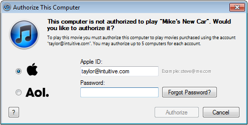 win7 itunes too many store authorizations 2