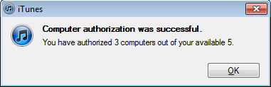 win7 itunes too many store authorizations 9c