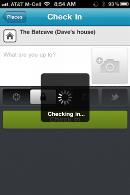 foursquare create home venue 7