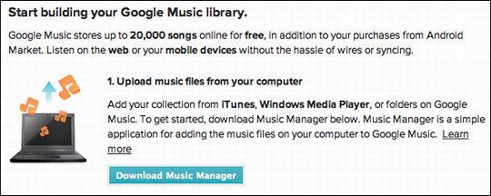 google music getting started 1