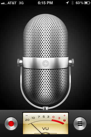 iphone record voice memo 2