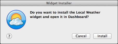 Can I change my Mac Dashboard weather widget provider? - Ask Dave Taylor