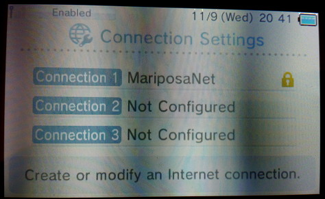 ニンテンドー3dswifiインターネット接続18