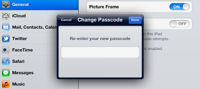 ipad complex password 4