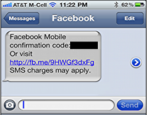enable two-factor 2-step authentication facebook fb