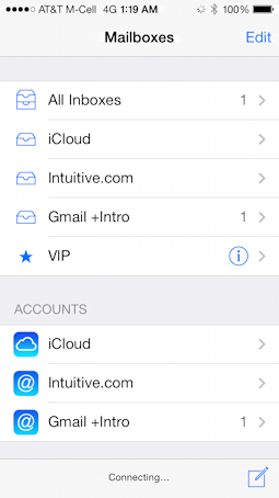 Apple Mail accounts