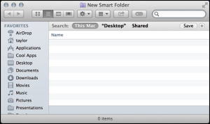 How do I create a Smart Folder in Mac OS X? - Ask Dave Taylor