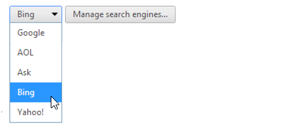choose search engine