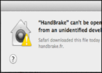 unidentified app cannot be opened mac os x