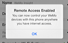 remote access enabled