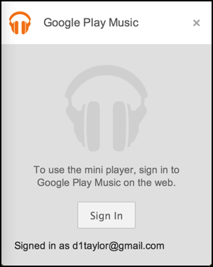 google play music tab closed, miniplayer dies