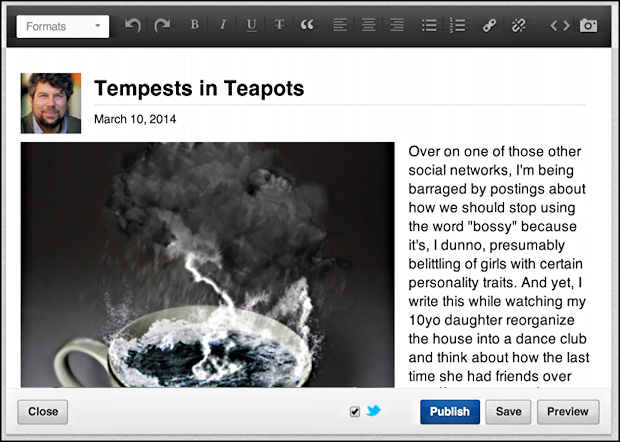 tempests in teapots