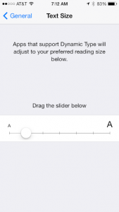 Make text bigger on an Apple iPhone 5? - Ask Dave Taylor