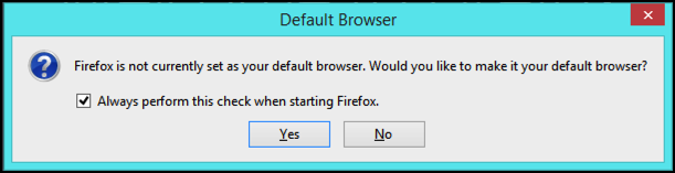 win7 firefox as default browser?