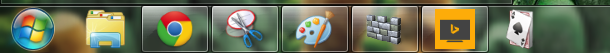 program app pinned to windows taskbar