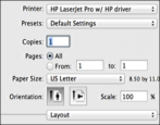 create custom paper size mac printer driver