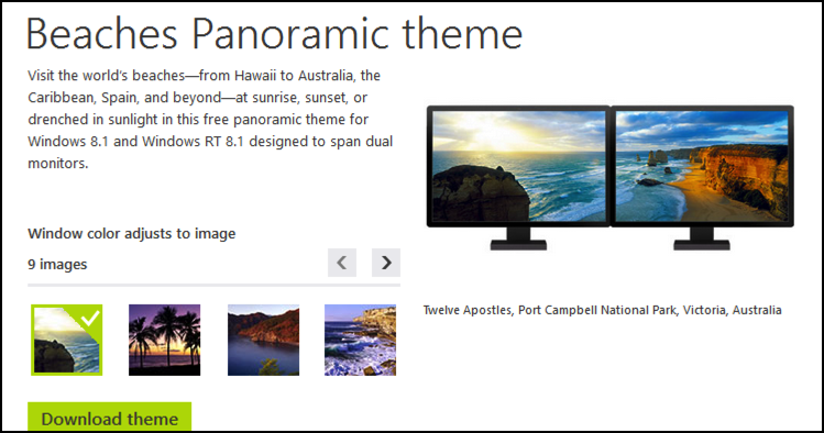 win8 download theme beaches wallpaper collection details