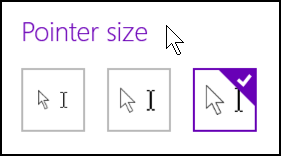 big larger cursor arrow pointer windows 8.1