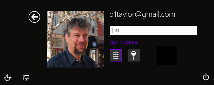 login screen options win8.1